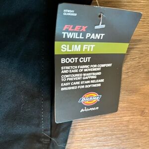 Dickies 10 R work slacks black